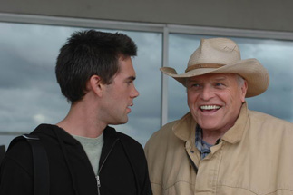 Brian Dennehy is happy to be here.