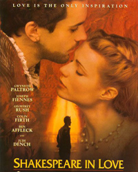 Shakespeare in Love quiz.