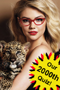 2012 Weekly Entertainment, Celebrity and Pop Culture Trivia Quiz