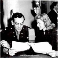 Irene Manning meets Glenn Miller