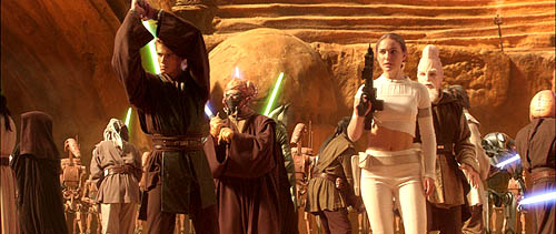 A Jedi shall not know anger...nor hatred...nor love.
