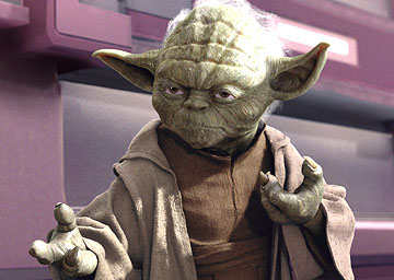Yoda ensares another victim in the revered Jedi 'Pull My Finger' trick