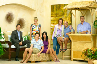 Try to catch the season finale of Cougar Town when it repeats next month. You'll be hooked.