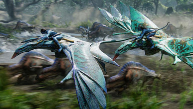 If you dressed up as a Na'vi for Halloween but didn't include the flying beast, you're a quitter.