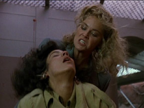 The only thing better than a catfight is a catfight complete with 80s hair!