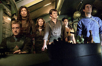 The crew of Firefly waits expectantly to see if DVD sales get them a sequel.