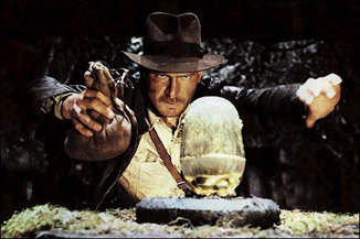 He got paid quite a bit more for the next Indiana Jones film...and they just wrote him a check.