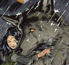 It's a tender tale of woman and wolf/man/wind.