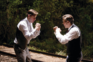 Pretty boy fight!