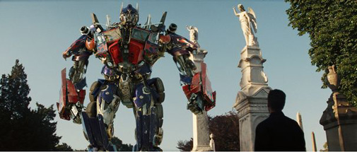 We always hated it when Optimus Prime broke out his vacation photos.