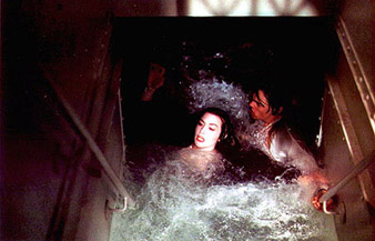 Don't save her! She's clearly a vampire!