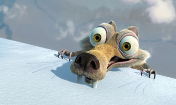 Even Scrat is surprised by his ability to carry a film to $70 million.