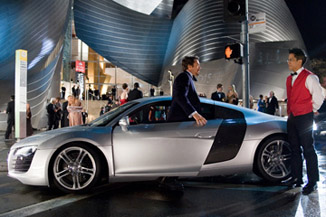 Look at the car Marvel bought me last week!