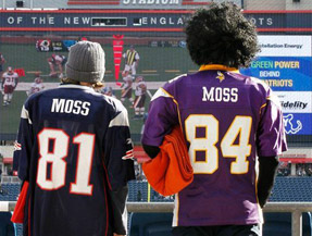 Where in the world is Randy Moss?