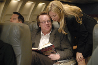 Don't you hate it when people talk to you when you're trying to read on an airplane.