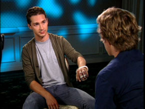 So, you tried to grab Megan Fox's butt and that's what happened, eh? Good to know.