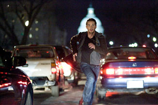 Oh look, Shia is running from the law again.