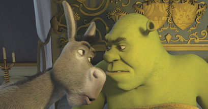 Finally, Shrek and Donkey express the love that dare not speak its name.