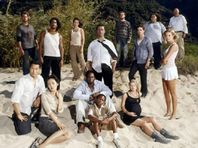 Yes, people lost on desert islands stand around and pose all the time.