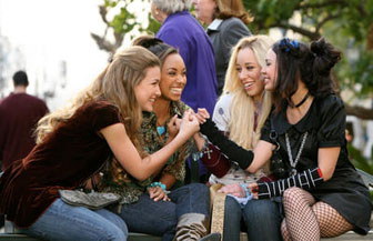 Okay girls, let's start acting our way out of that paper bag!