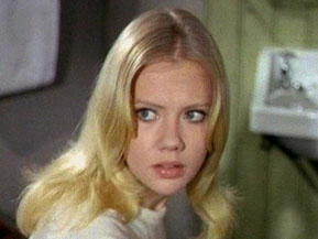 Kitchen sink drama starring Hayley Mills (foreground) and sink (background)