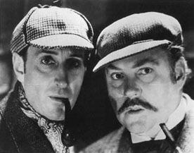 By Jove, Holmes, I do believe your deerstalker and your cravat don't match