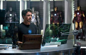 Uh oh. Looks like Tony Stark's getting emo, too.