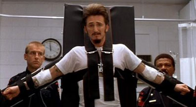 This actually looks like a screen test for Iron Man...and Sean Penn was very, very nervous about it.