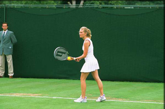 Now that I'm a tennis star, I can date directors like Brett Ratner.