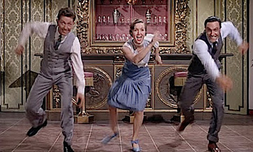 Tap dance was invented to make people happy.