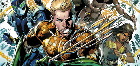 What is wrong with Aquaman's mouth?