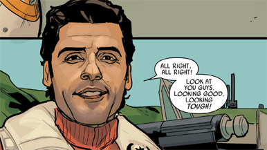 Dameron channels McConaughey.