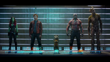 I wonder if it's odd for Star Lord to be the weird looking guy of the bunch.