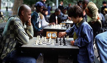 Morpheus is trying to figure out if the kid is the chosen one.