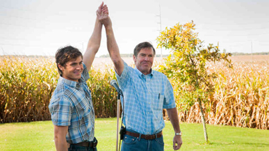 And the winner in the plaid shirt contest is...Zac Efron!