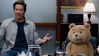 Whaddya mean, the bear's a better actor?
