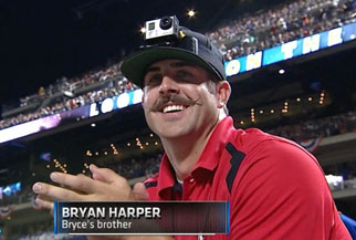 Bryce Harper blames him for the Home Run Derby loss.