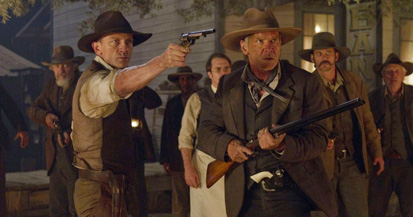 James Bond and Han Solo get their cowboy up.