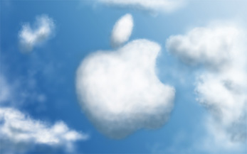 Even the sky loves Apple.