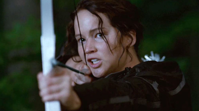 She strongly encourages you to go see The Hunger Games this weekend