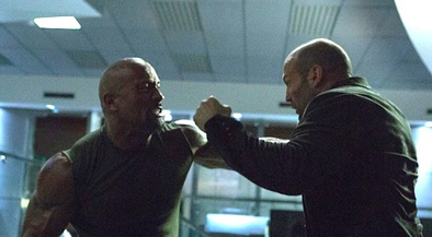 No, *I'm* the best bald action hero!