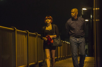 The Equalizer always has time for a romantic walk...wherever that is.