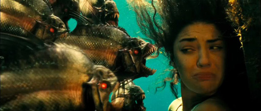 Those fish hate Gossip Girl!