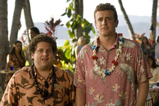 This doesn't look like the happiest luau.