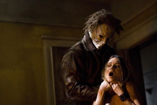Nobody ever expects Michael Myers. Except maybe Eliza Dushku.