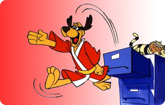 I do believe that is a Hong Kong Phooey chop (it's fan-riffic).