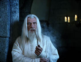 Hey, Gandalf, whatcha got in that pipe?