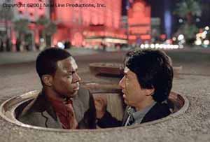 Chris Tucker, Jackie Chan, and a manhole.  Homoerotic much?