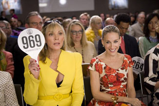 One of the stars tries to buy back her dignity at an auction.