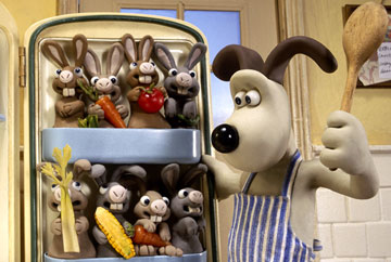Gromit learns the hard way the diference between sell-by dates and use-by dates